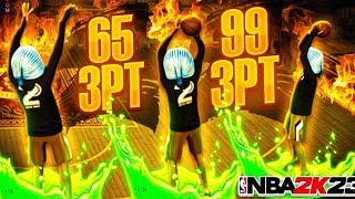 BEST JUMPSHOTS for EVERY BUILD/3PT RATING & HEIGHT (NBA 2K23)