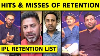 🔴IPL FINAL RETENTION LIST: ALL EYES ON PANT, KL IN AUCTION, HARDIK MI CAPTAIN