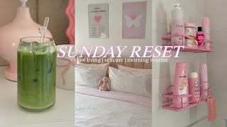 Selfcare Sunday | Mini Reset Routine | Slow Morning🌸🌷❄️🍳🤍