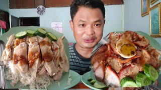 กินข้าวหมูแดง ข้าวมันไก่ ซอยพระรามเก้า 58 ร้านนี้อร่อยมาก