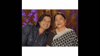 Singer shaan photos with mother #shaan #mother #death