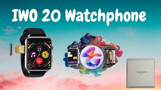 Unboxing Smartwatch IWO 20 4G watchphone Review