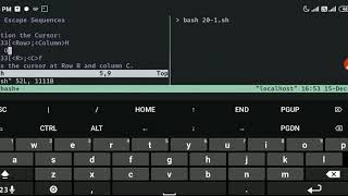 Bash Script Making Tutorial Part - 20.1 / ANSI Escape Sequences / Colors