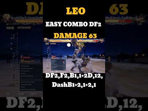 Tekken 8 Leo Combination DF2 I Leo Combination Guide Tekken 8#Leo#Tekken8#Combination