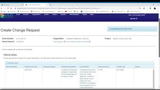 Change Request Tutorial