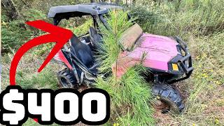 Can This CHEAP UTV Be Saved?