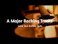 Unleash the Rock in A Major: Backing Track