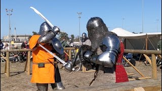 Sword & Buckler Tournament - Armoured Combat - Mt Gambier Medieval Fantasy Fair 23/4/22
