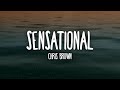 Chris Brown - Sensational (Lyrics) ft. Davido & Lojay