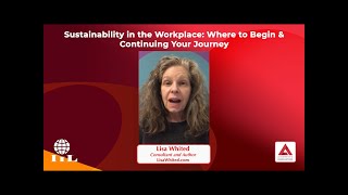 Sustainability in the Workplace with Lisa Whited!