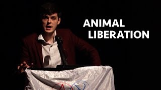 Why It's Time To Go Vegan | Animal Rights Speech 2019 | Alex O'Connor, Tel Aviv