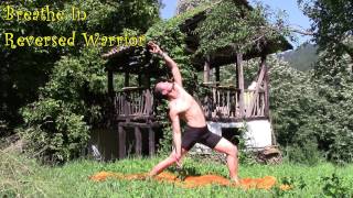 SatiSana Yoga series: Sun salutation modification and Warrior Vinyasa