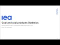 Webinar: Online Statistics Training – Coal & Coal Products Statistics