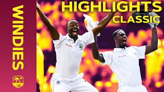 Holder's 202* and England All Out For 77! | Classic Match Highlights | Windies v England 2019