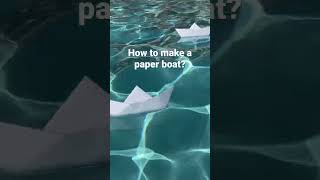 How to make a paper boat that float | origami boat | papercraft | how to fold origami | easy boat