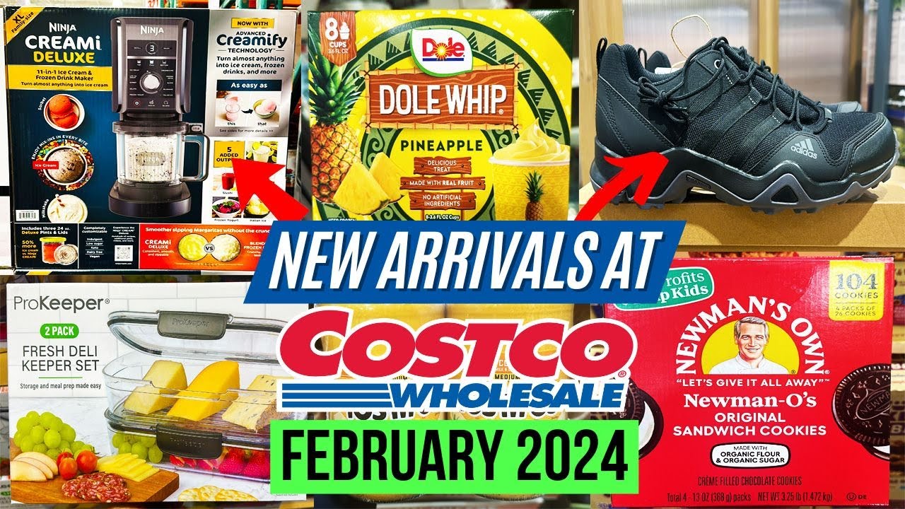 🔥COSTCO NEW ARRIVALS FOR FEBRUARY 2024:🚨GREAT FINDS!!! DOLE WHIP ...