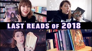 LAST READS OF 2018 | december reading vlog