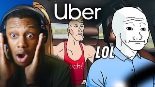 Wojak loses everything! - Life of an Uber driver (Low Budget Stories) REACTION!