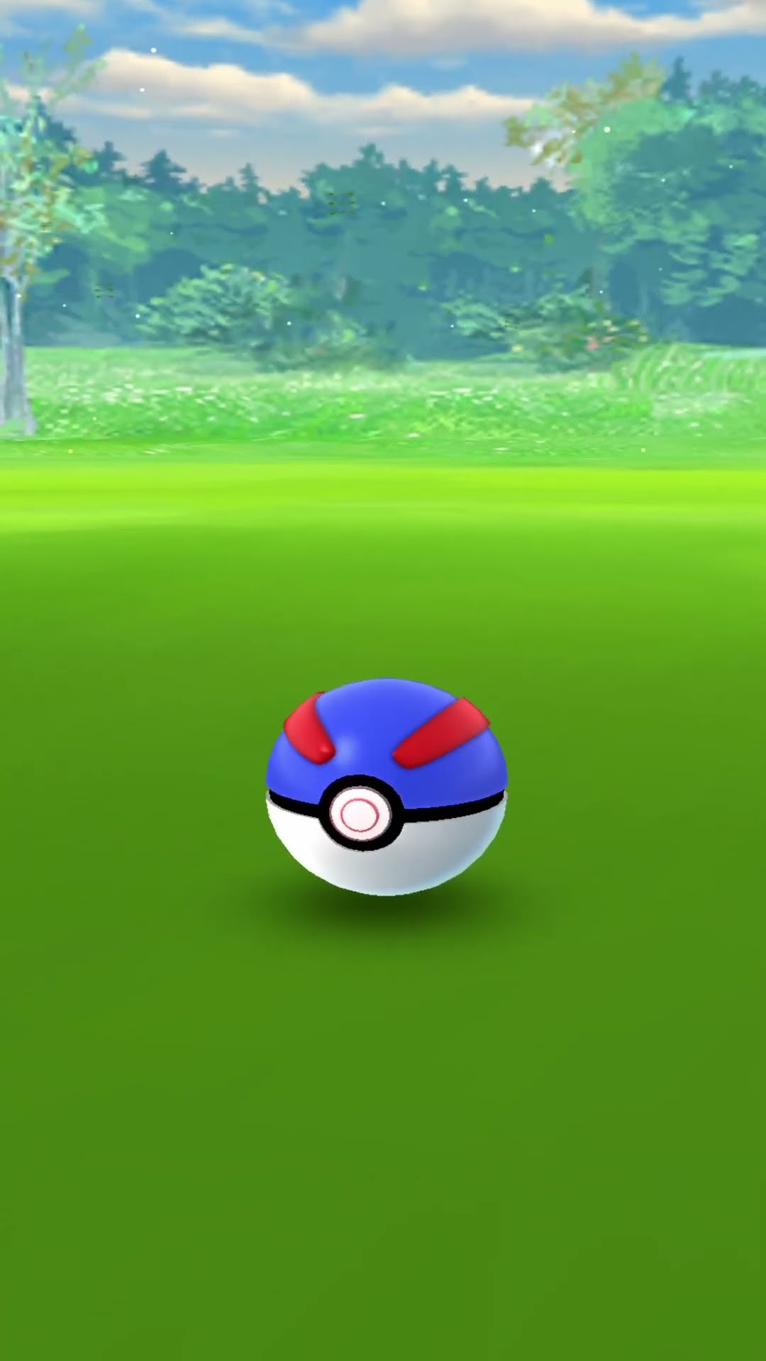 Catching a wild Lotad Pokémon Go