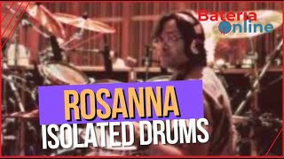 Toto   Rosanna Drums Only   Jeff Porcaro bateria Isolada TOTO Isolated Drum Track