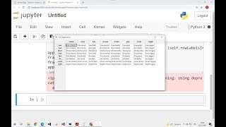 Python Wx with DataGrid