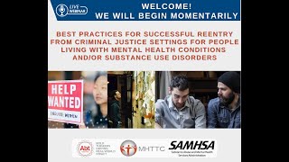 Best Practices for Successful Reentry From Criminal Justice Settings