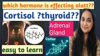 which harmone effecting|| SYMPTOMS || TREATMENT||CORTISOL ||BIOLOGY