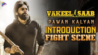 Vakeel Saab Movie Scenes | Pawan Kalyan Powerful Intro Fight Scene | Shruti Haasan | Nivetha Thomas
