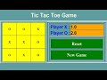 Tic Tac Toe Game in Python using Tkinter Module | Source code is in Description
