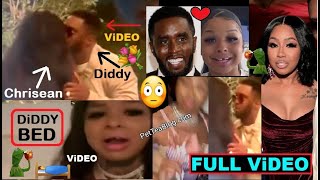 ChriseanRock Caught in Diddy BED, he K*SSES her, gives her FLOWERS & Caresha Stepped to her (ViDEO)