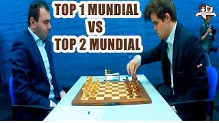 TOP 1 MUNDIAL VS TOP 2 MUNDIAL AJEDREZ