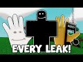 Every Glove That Got Leaked By Exploiters - Roblox Slap Battles