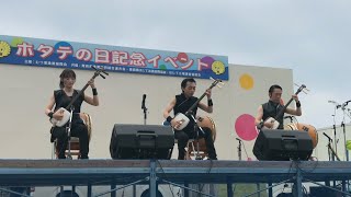 ホタテの広場イベント。（鳴海昭仁、ホタテ広場）