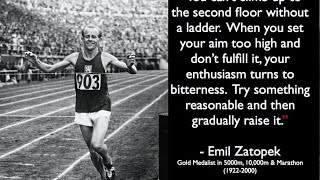 Emil Zatopek about life  Document 2016