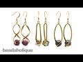 How to Make the Exclusive Beadaholique Earring Trio Kits