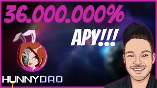 I'M STAKING FOR 36.000.000% APY ON HUNNY DAO - THE FIRST DAO WITH AN ENTIRE ECOSYSTEM - LOWCAP!