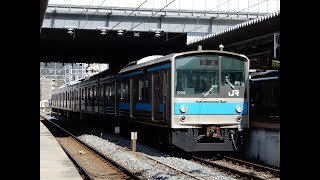 【記録】ついに運用開始！初日の奈良線下り普通列車奈良行きに充当される205系1000番台NE408編成　宇治出発