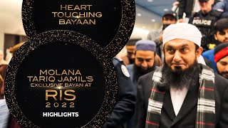 RIS First Bayan Highlights. | Molana Tariq Jamil | Canada Tour 2022