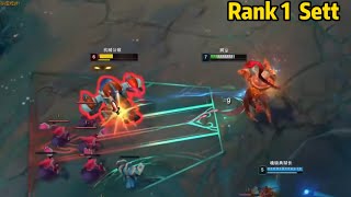 Rank 1 Sett: This Sett is an Absolute MONSTER on Toplane!