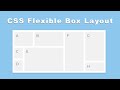 Responsive CSS Flexible Box Layout | How To Make Flexbox Website Layout