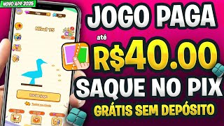 PAGA NA HORA😱 Lançou JOGOS que PAGAM no PIX 2025 (sem depósito)💰App para Ganhar Dinheiro no Pix