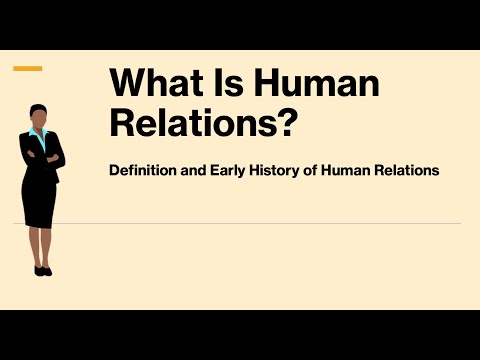 What benefit of using good human relations is that you ll?