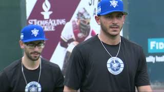 Israeli baseball team gets ready for Olympic tournament by playing local games