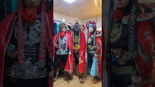 三个男人一齐变脸，太帅了吧   Sichuan Opera face-changing #川剧变脸 #变脸 #非遗 Chinese Folk Custom