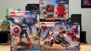 Review of Every LEGO Marvel Captain Brave New World Set (2024)