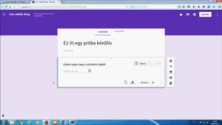 TANFOLYAM - Google Űrlap új verzió haladó - Google Forms