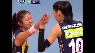 move onไม่ได้จริงๆ#คิมนุช#นุศราต้อมคำ #วอลเลย์บอล#คิมยองคยอง #kimyk10