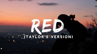 Taylor Swift - Red (Taylor's Version) (Lyrics)