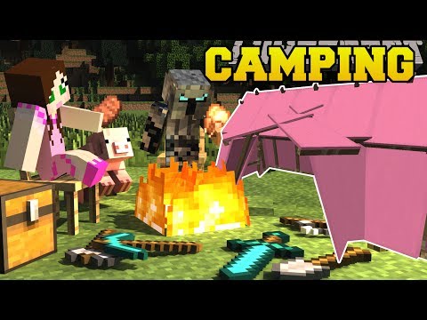 Minecraft: CAMPING!!! (TENTS, CAMPFIRES, SLEEPING BAGS, & LANTERNS!) Custom Command Minecraft: CAMPING!!! (TENTS, CAMPFIRES, SLEEPING BAGS, & LANTERNS!) Custom Command