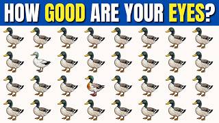 🔴[ Easy to Impossible Level ] How Fast Are Your Eyes? Find The Odd One Out | Oddity Spotting